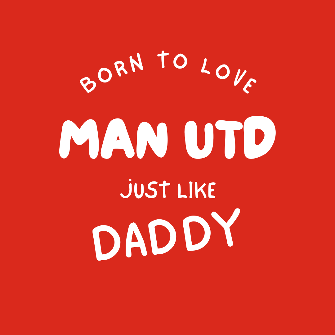 Manchester United baby romper for Red Devils fans