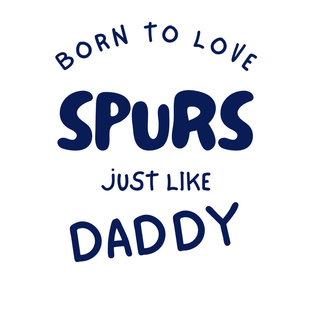 Spurs baby romper - Future White Hart Lane legend matchday outfit