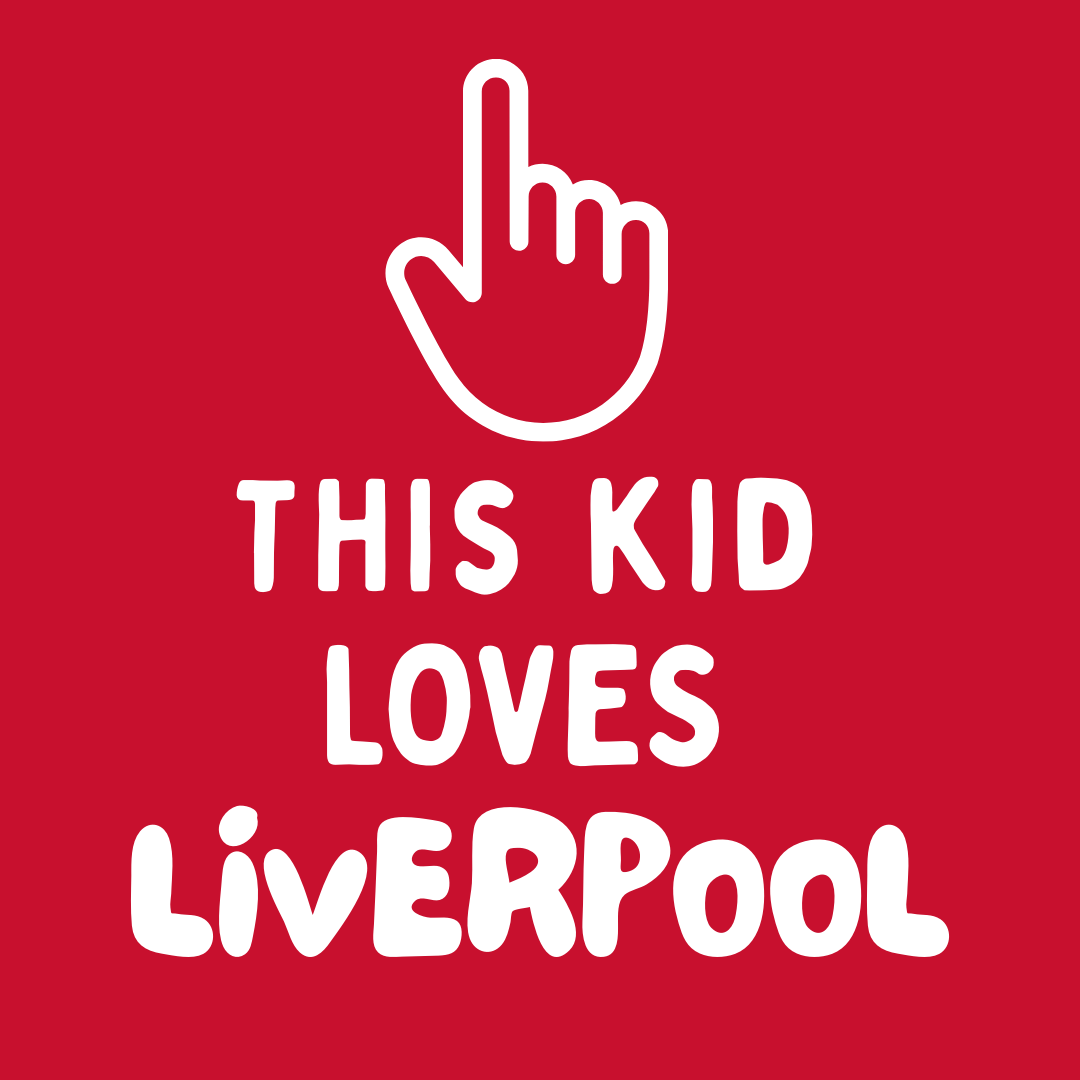 Liverpool FC Kids T-Shirt | This Kid Loves Liverpool - Young Reds Crew Neck