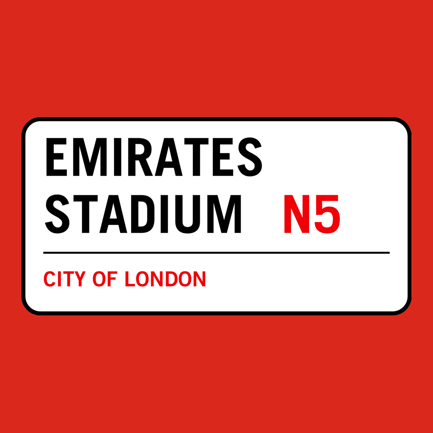 Emirates Stadium Arsenal T-Shirt - Men's Classic Tee