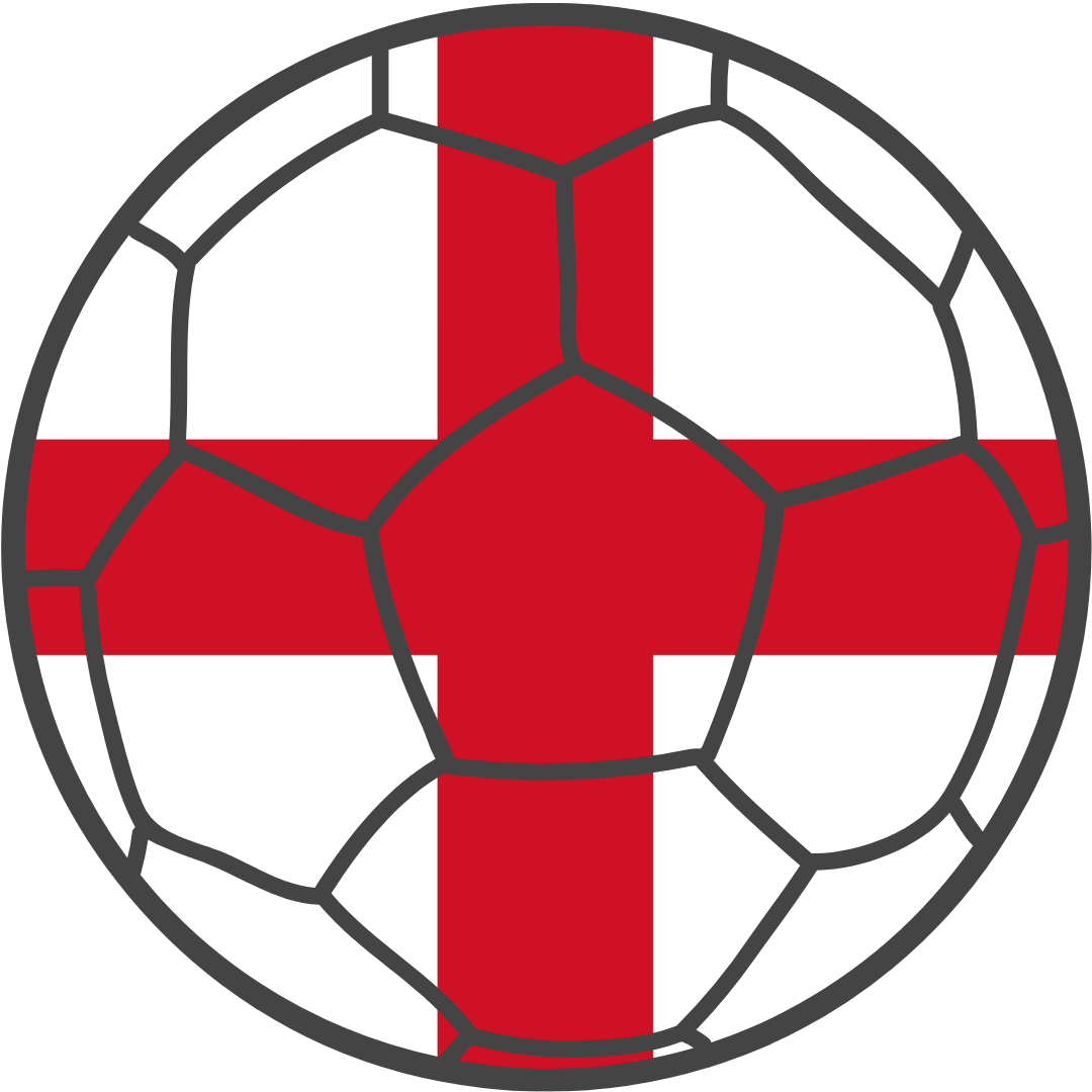 England Football Flag Mens T-Shirt | Classic Crew for Supporters