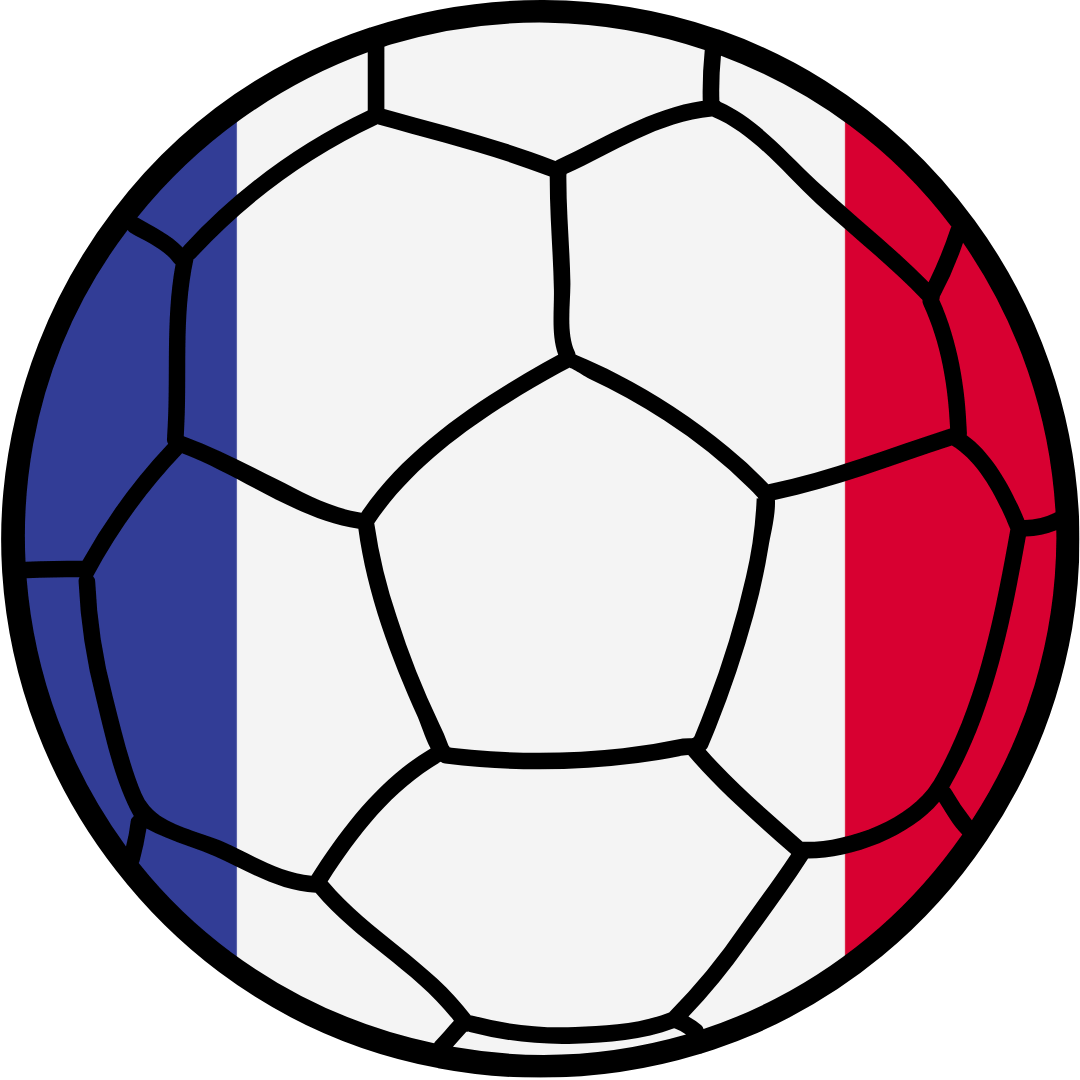 France Football Flag Kids T-Shirt | Classic Crew for Fans