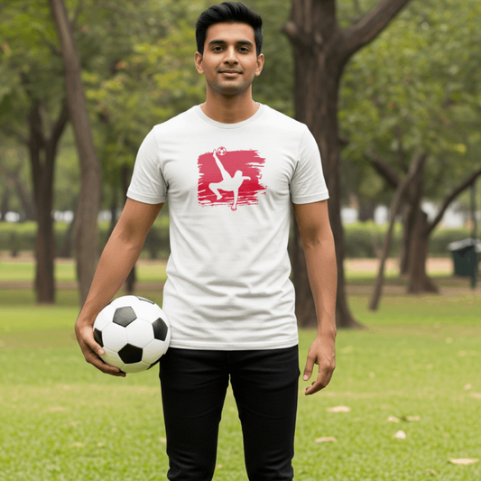 Men's Paint Silhouette Overhead - Classic Crew T-Shirt