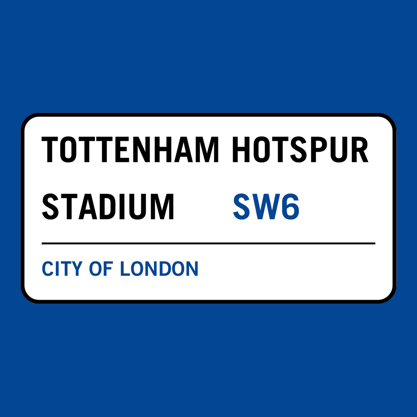 Tottenham stadium t-shirt close up Spurs logo detail