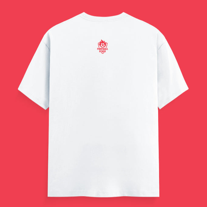 Men's football text t-shirt.