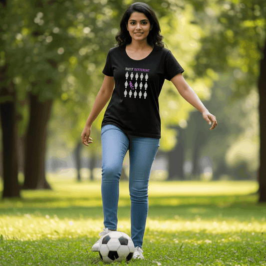 Built Different Women's T-Shirt | Classic Crew for Game Changers