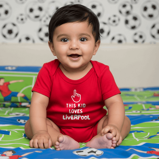 Liverpool FC Baby Romper | This Kid Loves Liverpool - Future Red Legend Bodysuit