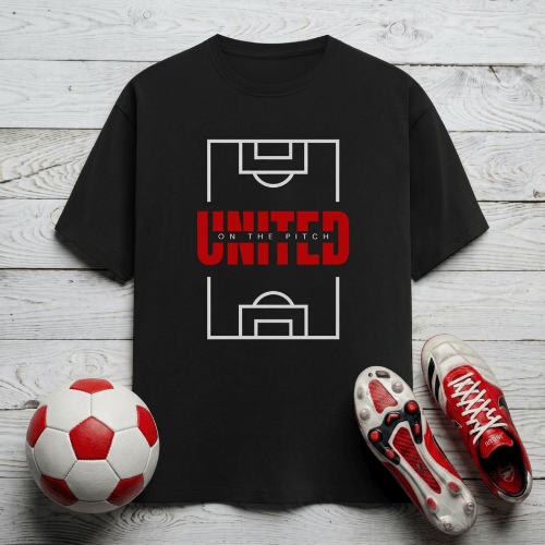 Manchester United T-Shirt - Red Devils Classic Men's Crew
