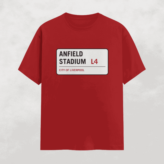 Anfield Stadium Liverpool Men's T-Shirt - Premium Quality