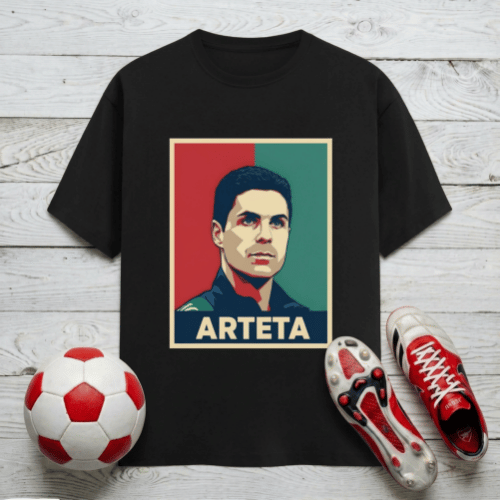 Mikel Arteta Arsenal T-Shirt Men's | Tactical Architect for Gooners