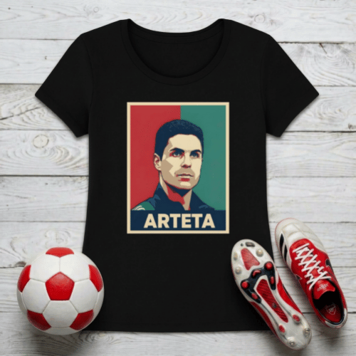 Mikel Arteta Arsenal Women's T-Shirt | North London's Architect