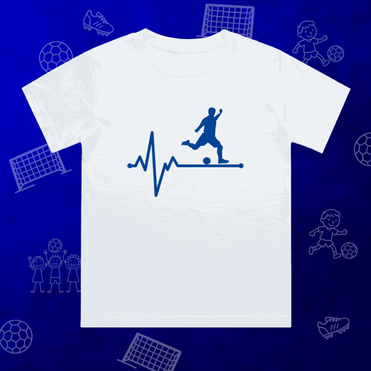 Pulse Footballer Boy's T-Shirt | Crew Neck for Young Fans