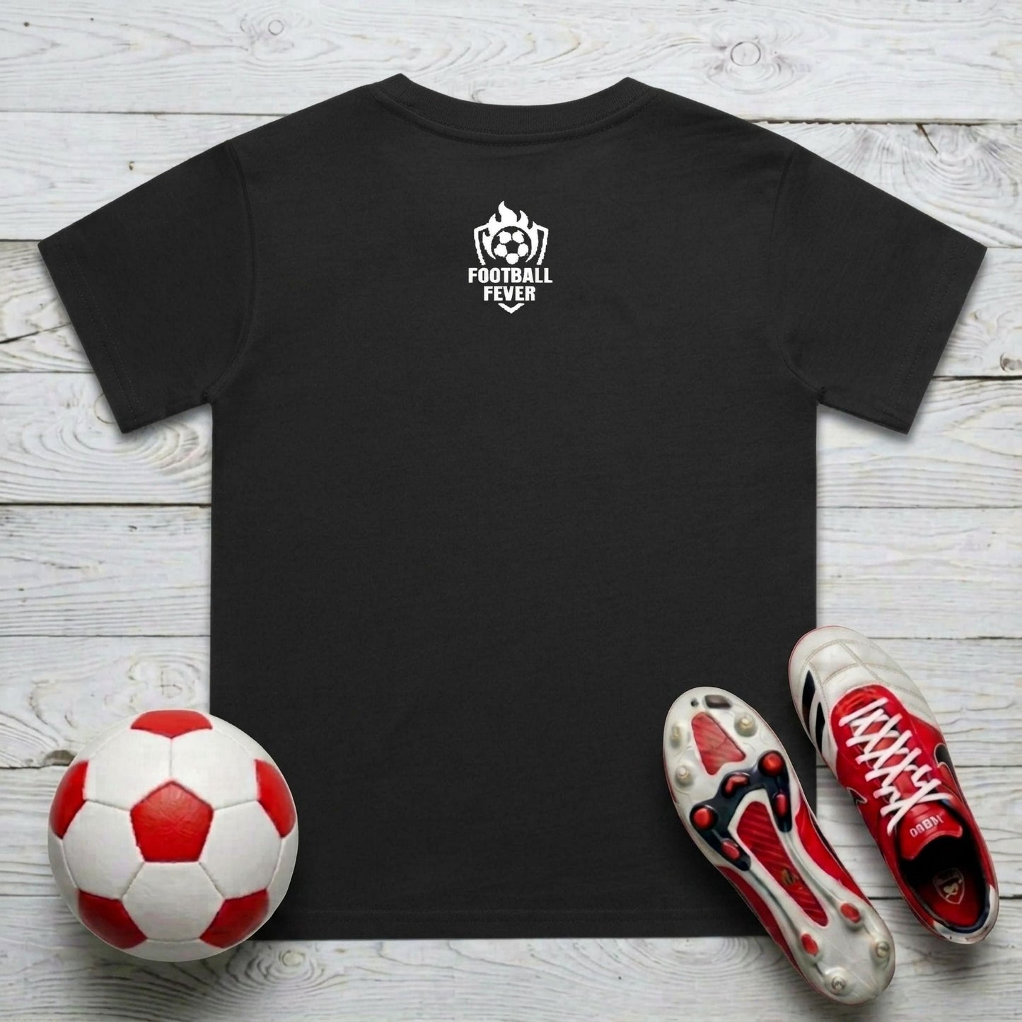 Declan Rice 'Champion's Kiss' - Boy's Arsenal T-shirt