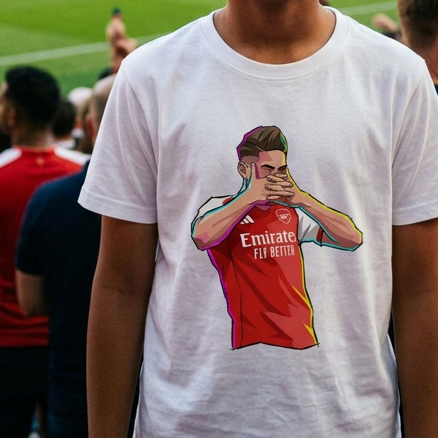 Gyokeres Celebration - Boy's Arsenal T-shirt
