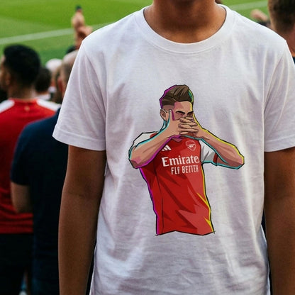 Gyokeres Celebration - Boy's Arsenal T-shirt