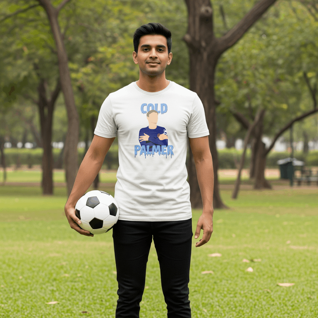 Men's Cold Palmer T-Shirt | Chelsea FC Classic Crew - Ice Cold Finisher Legend