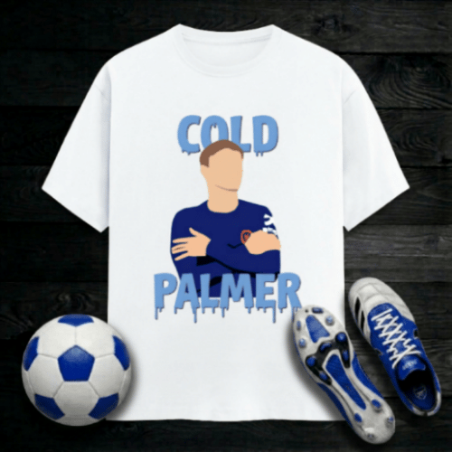 Men's Cold Palmer T-Shirt | Chelsea FC Classic Crew - Ice Cold Finisher Legend