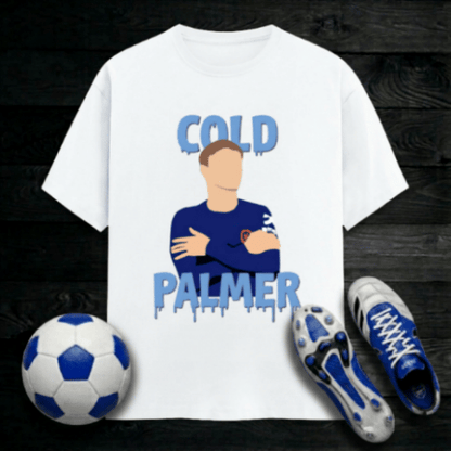 Men's Cold Palmer T-Shirt | Chelsea FC Classic Crew - Ice Cold Finisher Legend