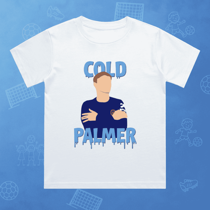 Kids Cold Palmer T-Shirt | Chelsea FC Young Blues Crew - Ice Cold Finisher Legend