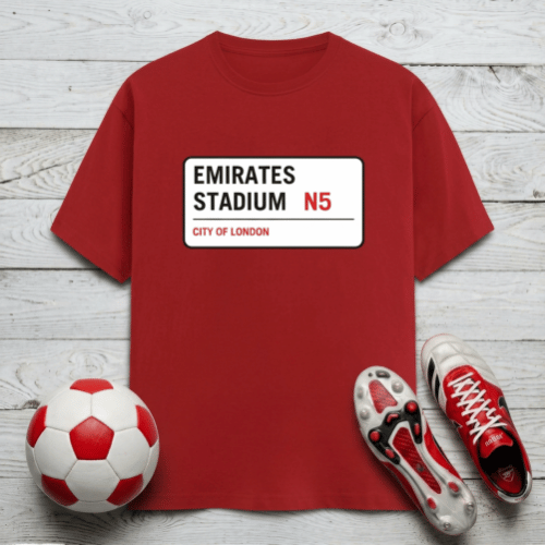 Emirates Stadium Arsenal T-Shirt - Men's Classic Tee
