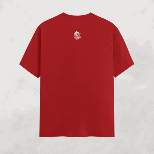 Emirates Stadium Arsenal t-shirt front view Arsenal red