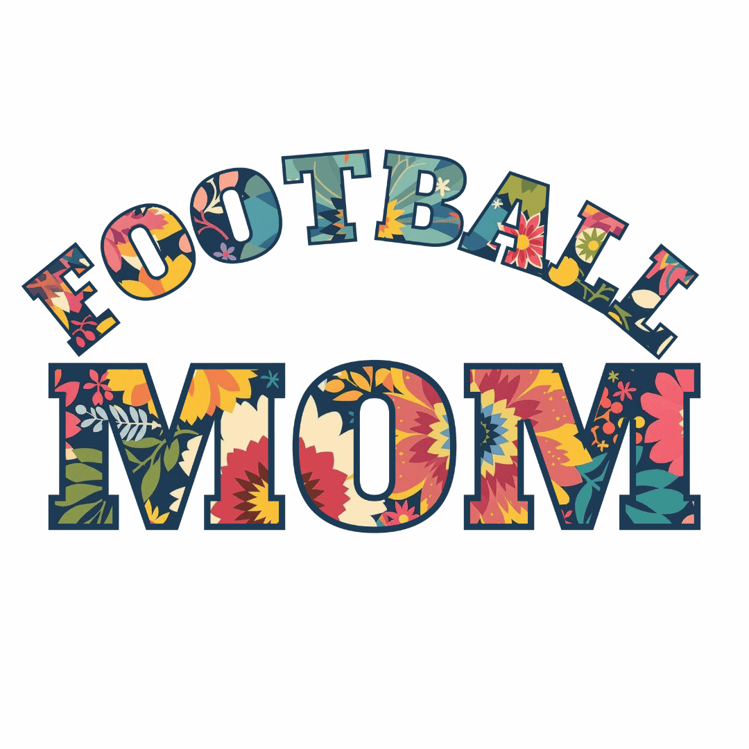 Football Mom Colourful Women's T-Shirt | Crew for Celebrating Every Goal