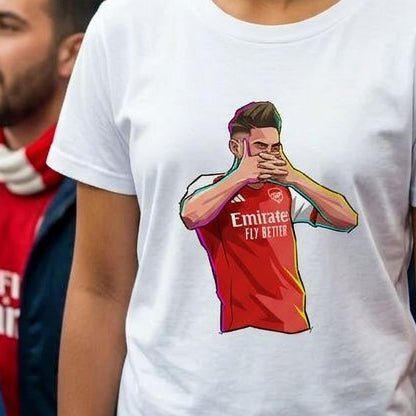 Gyokeres Celebration - Girl's Arsenal T-shirt