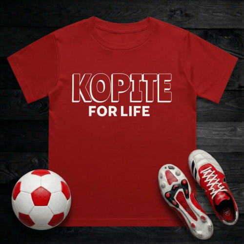 Liverpool Kids T-Shirt | Kopite for Life - Young Reds Crew