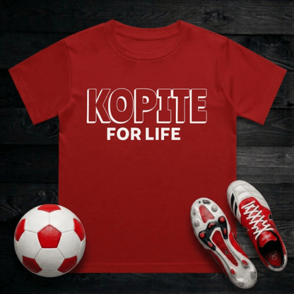 Liverpool Kids T-Shirt | Kopite for Life - Young Reds Crew