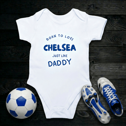 Baby Born to Love Chelsea Romper | Tiny Blues One-Piece - Future Stamford Bridge Superstar