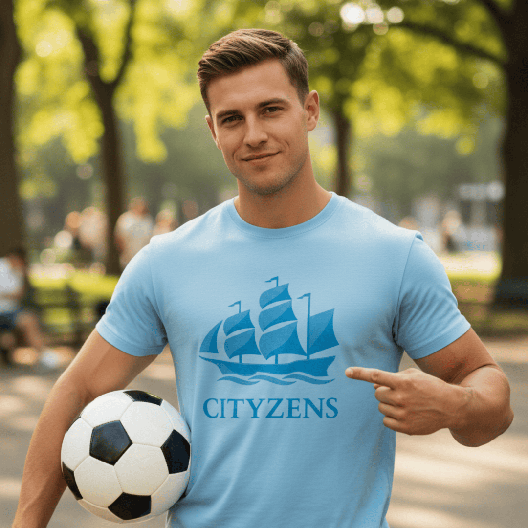 Manchester City T-shirt - Cityzen Men's Classic Crew