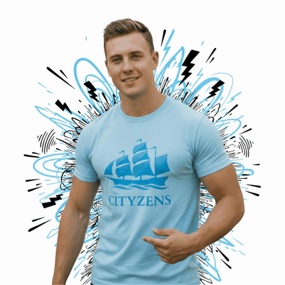 Manchester City T-shirt - Cityzen Men's Classic Crew