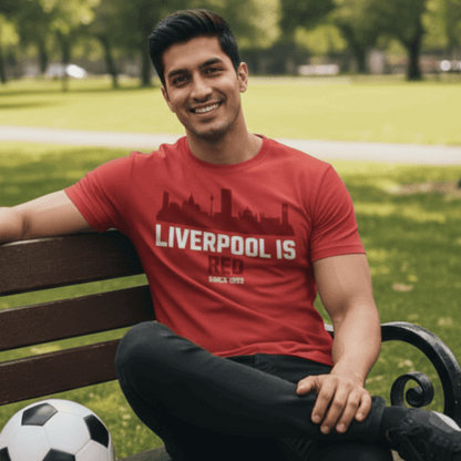 Liverpool Is Red T-shirt classic Reds design