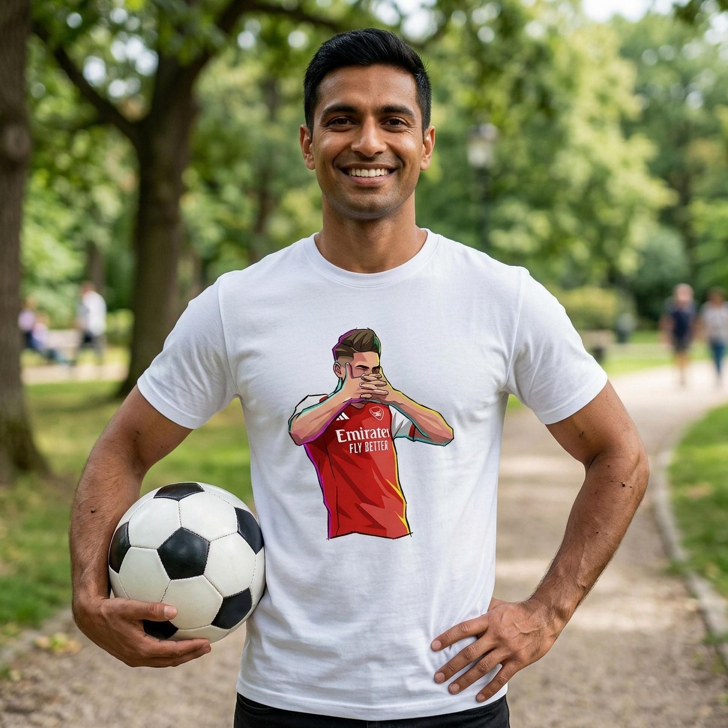 Gyokeres Celebration - Men's Arsenal T-shirt