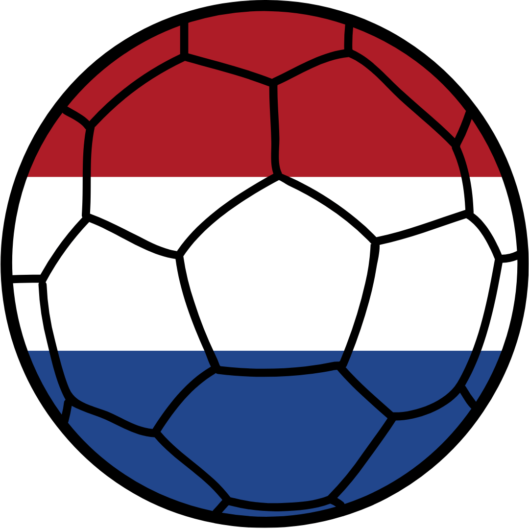 Netherlands Football Flag Kids T-Shirt | Classic Crew for Supporters