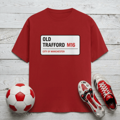 Old Trafford T-Shirt - Man Utd Men's Classic Crew Tee