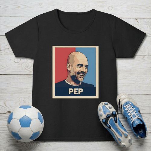 Pep Guardiola Manchester City Girl's T-Shirt | Tactical Genius