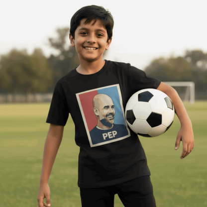 Pep Guardiola Manchester City Boy's T-Shirt | Tactical Genius