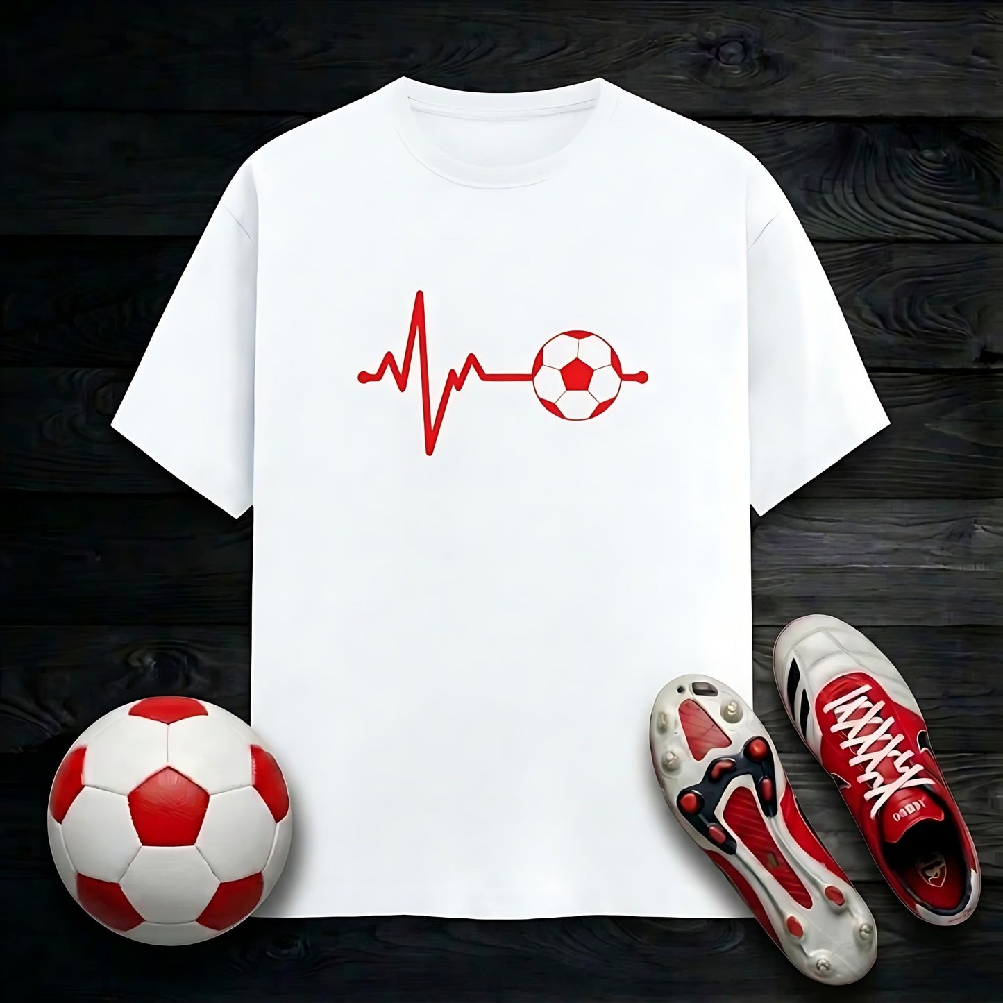 Men's Football Pulse - Classic Crew T-Shirt