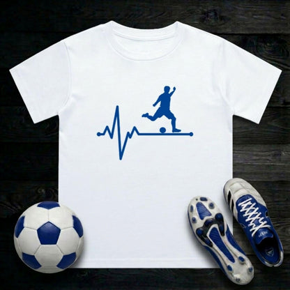 Pulse Footballer Boy's T-Shirt | Crew Neck for Young Fans
