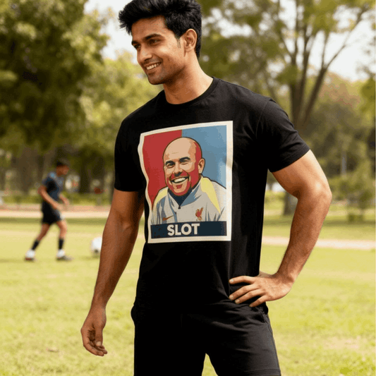 Arne Slot Liverpool T-Shirt Men's| Dutch Tactical Maestro Crew