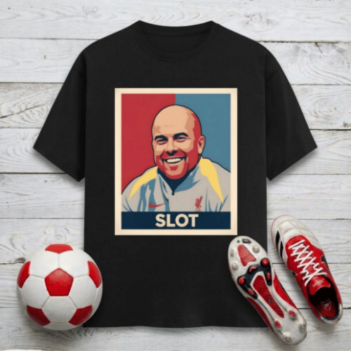 Arne Slot Liverpool T-Shirt Men's| Dutch Tactical Maestro Crew