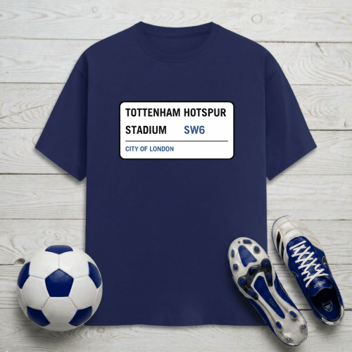 Tottenham Stadium T-Shirt - Spurs Men's Classic Crew Tee