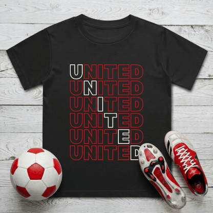 Manchester United Kids T-Shirt | UNITED - Young Red Devils Crew Neck