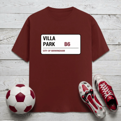 Villa Park T-Shirt - Aston Villa Men's Classic Crew Tee