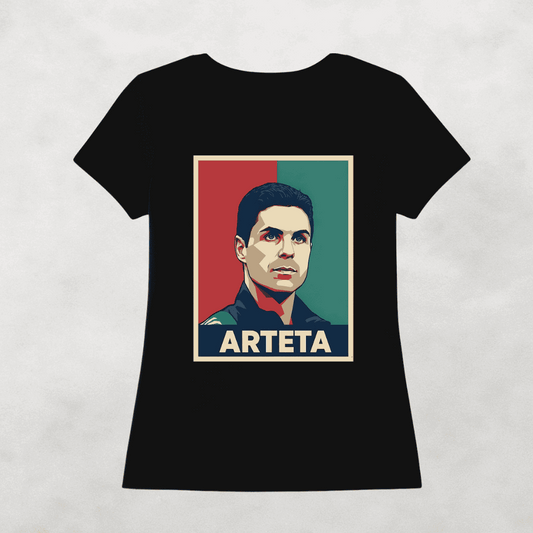 Mikel Arteta Arsenal Women's T-Shirt - North London's Architect