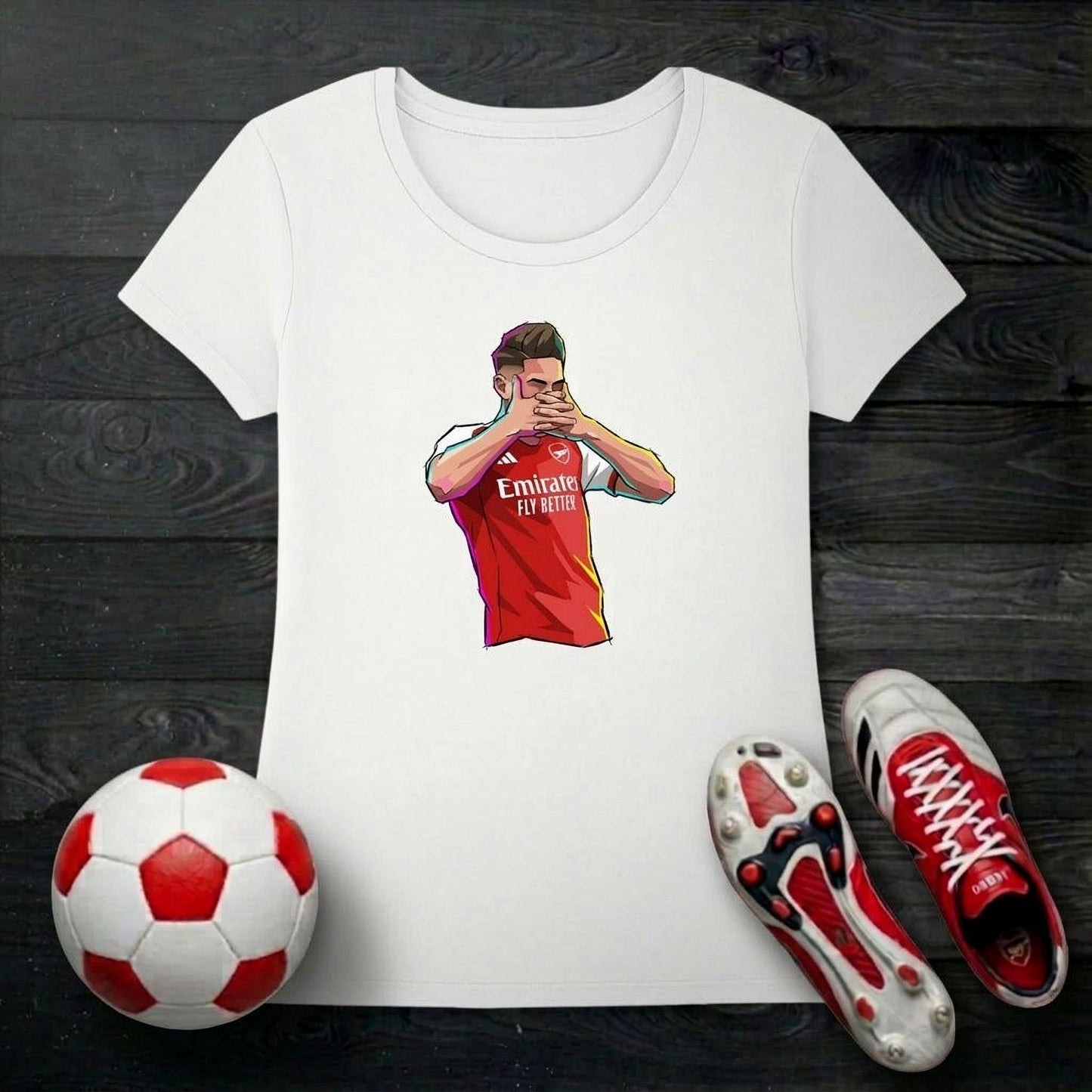 Gyokeres Celebration - Women's Arsenal T-shirt
