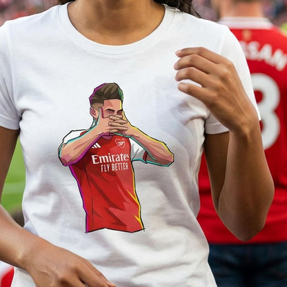 Gyokeres Celebration - Women's Arsenal T-shirt