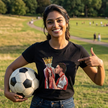 Declan Rice 'Champion's Kiss' - Women's Arsenal T-shirt